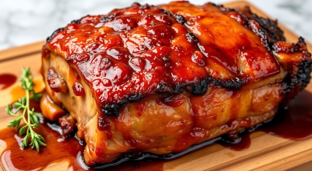 paleta suína caramelizada